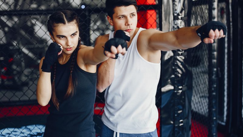 Boxing training