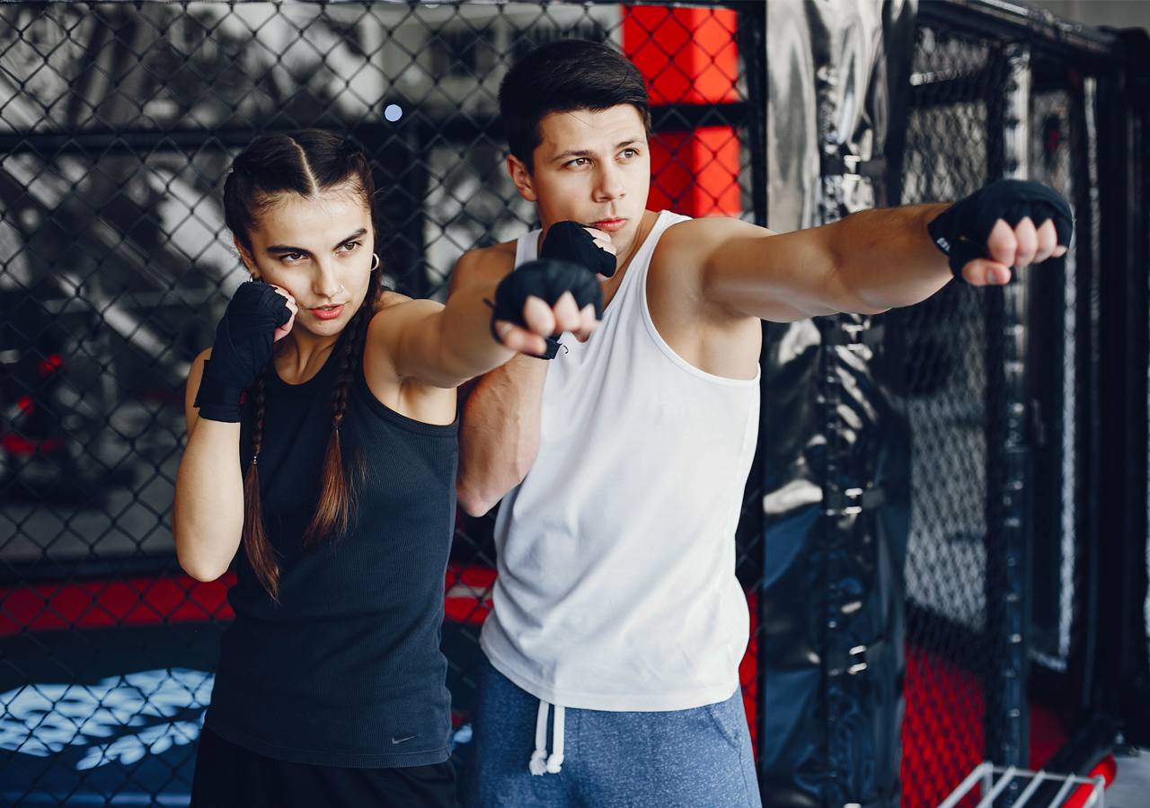 Boxing training